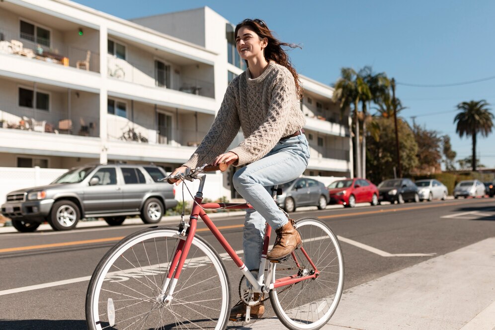 Urban bike rental in Canadian city